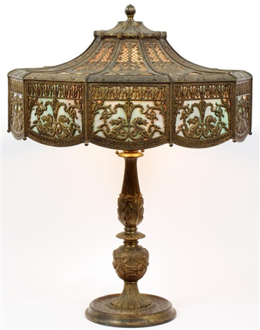 bradley & hubbard table lamp